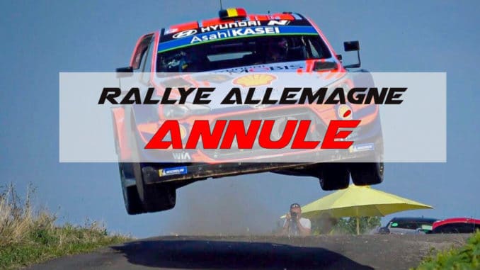 Annulation du Rallye d'Allemagne 2020