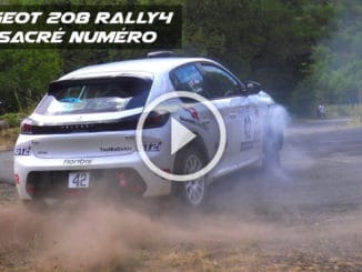 Peugeot 208 Rally4 un sacré numéro