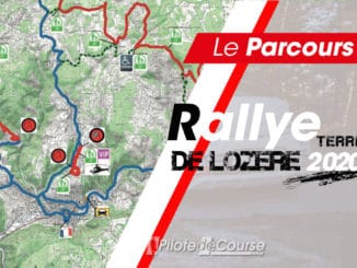carte générale Rallye Terre de Lozère 2020