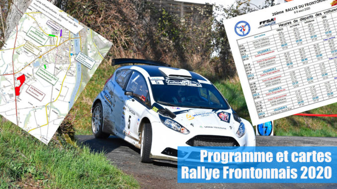 Programme et cartes Rallye des Côtes du Frontonnais 2020
