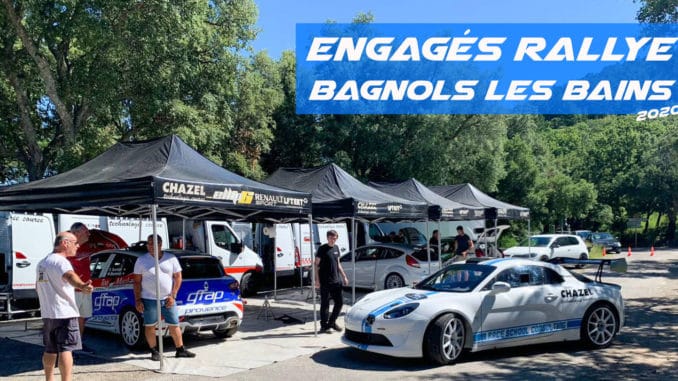 Engagés Rallye Bagnols les Bains 2020
