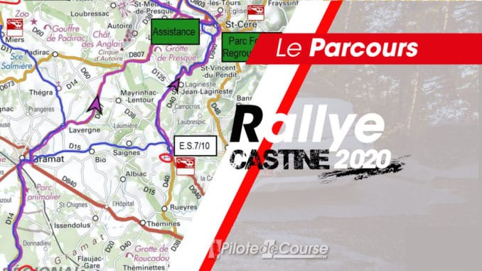 Programme et cartes Rallye Castine Terre d'Occitanie 2020