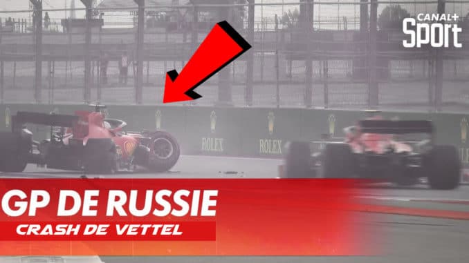 crash pour Vettel, Pole pour Hamilton