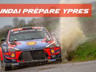 Hyundai en tests avant Ypres Rally 2020