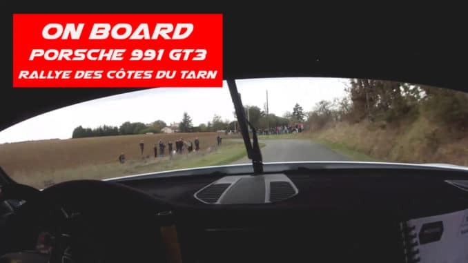 On board Porsche 991 GT3 Cup