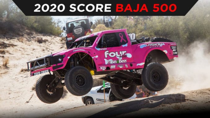 Score Baja 500 2020