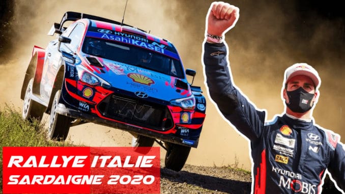 Rallye Italie Sardaigne 2020