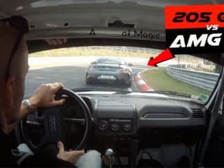 205 GTI vs AMG GT