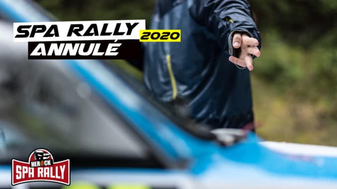 Spa Rally jette l'éponge pour 2020