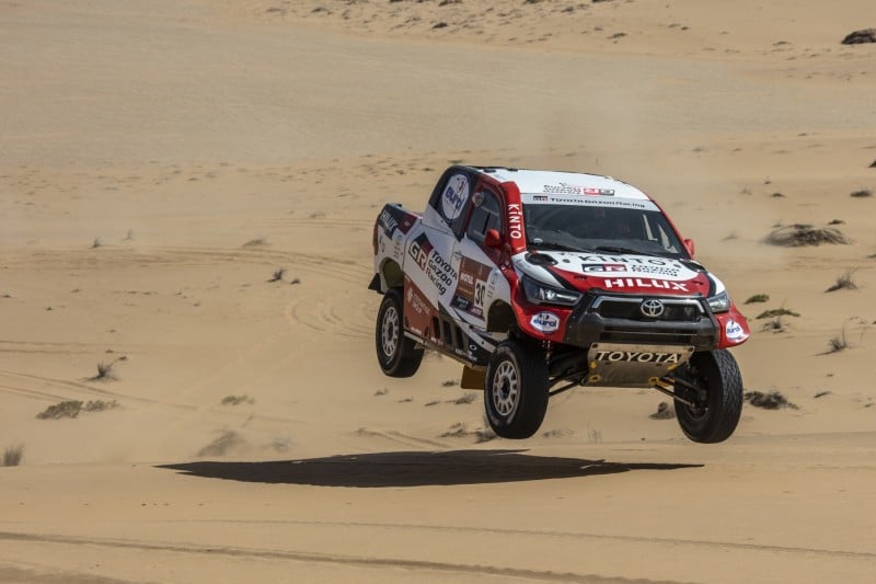 Toyota en force sur le Dakar 2021