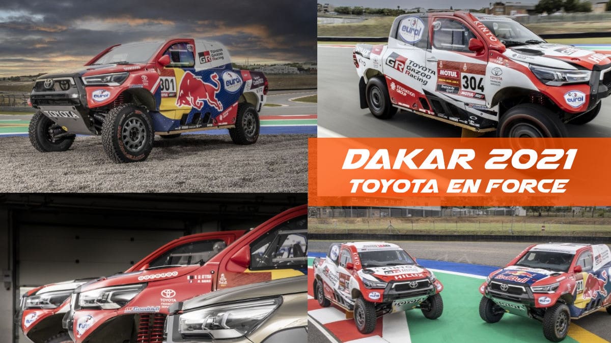 Toyota En Force Sur Le Dakar 2021 Pilote De Course