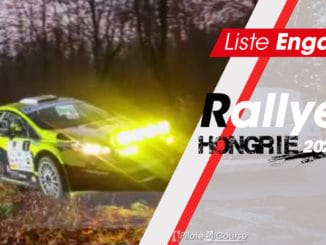 engagés Rallye Hongrie 2020