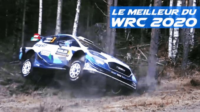meilleurs moments du WRC 2020