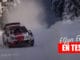 Toyota Gazoo Racing en tests pour l'Arctic Rally Finland