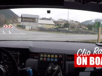 les premiers pas de Clio Rally4