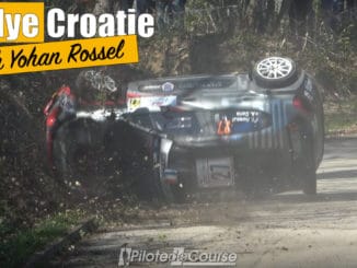 Le Crash de Rossel au Rallye de Croatie 2021