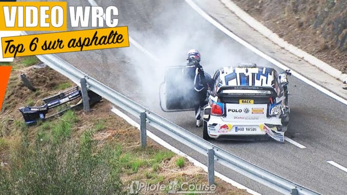 Le Top 6 des moments inoubliables du WRC sur asphalte