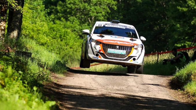 Retour gagnant pour Hugo Margaillan en 208 Rally Cup